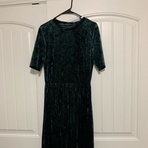 VELVET green dress